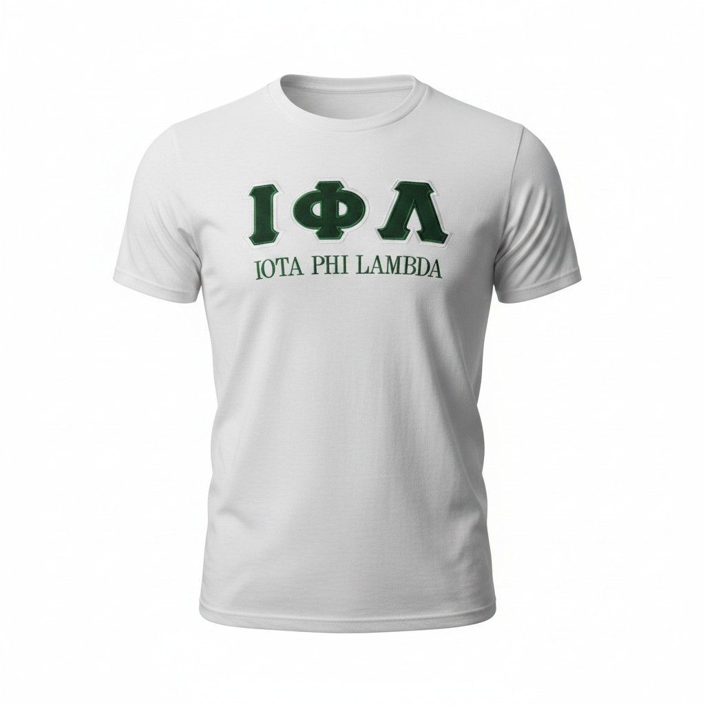 Iota Embroidered T-shirt