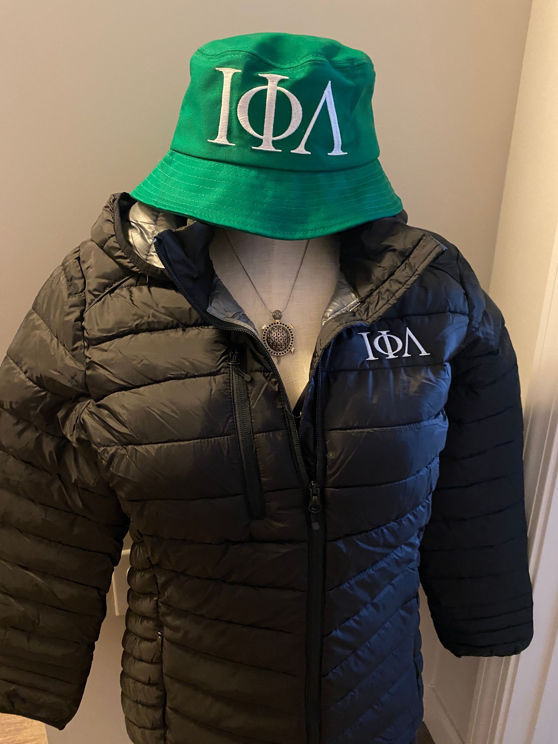Iota Green Bucket Hat