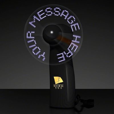 Pre-programmed Black Mini Fan
