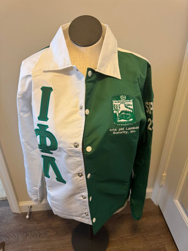 Two-Toned Iota Line Jacket