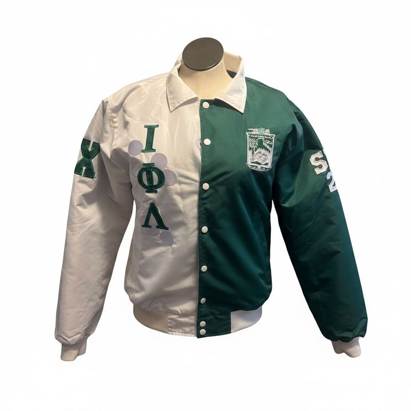 Two-Toned Iota Line Jacket