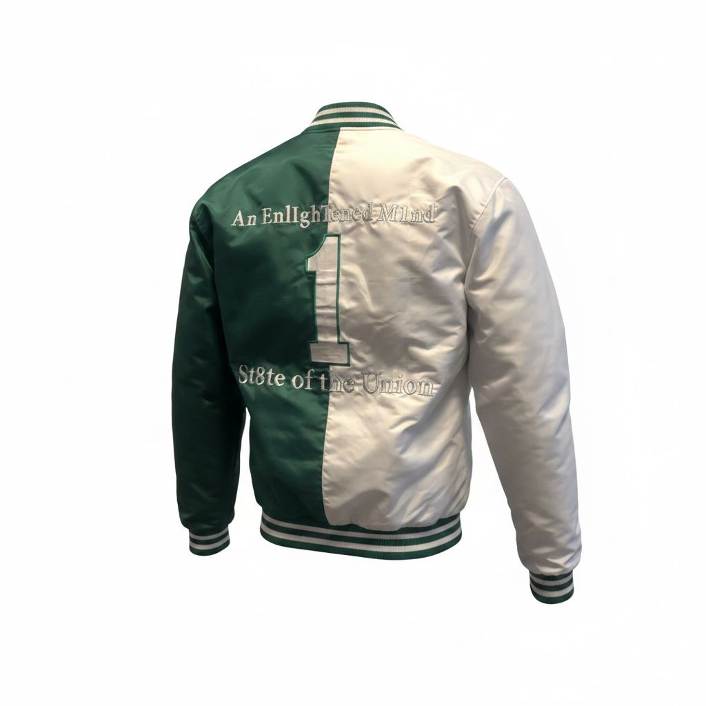 Two-Toned Iota Line Jacket