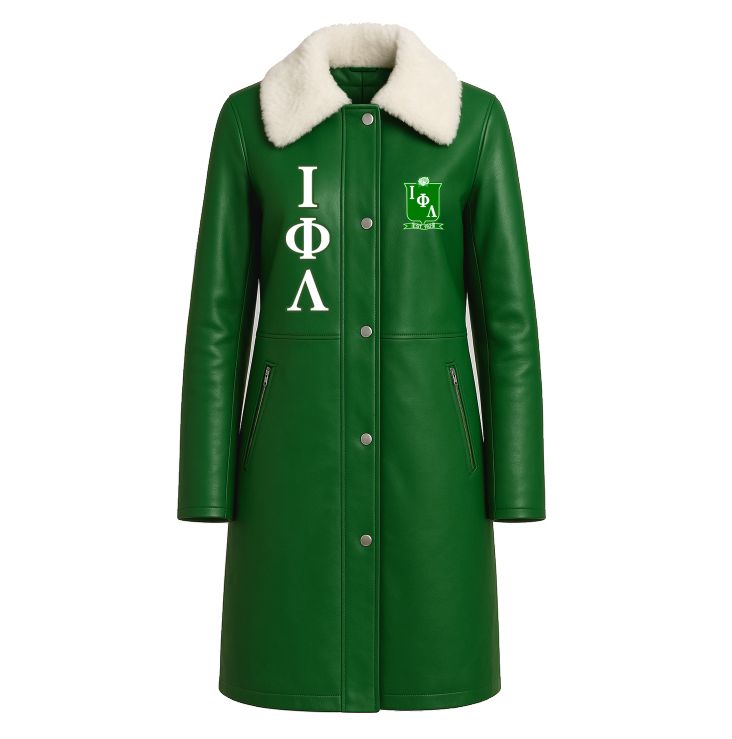 Leather Jacket with Fur Collar