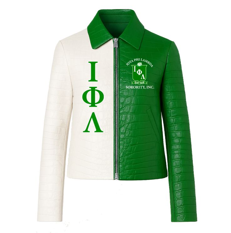 Crocodile Leather Jacket