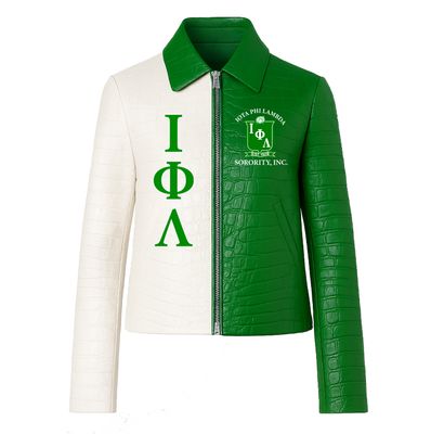 Crocodile Leather Jacket