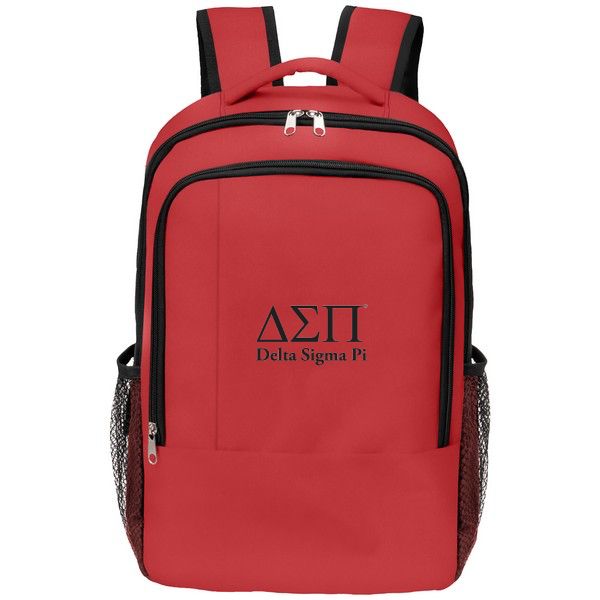 Delta Sigma Pi Laptop Backpack