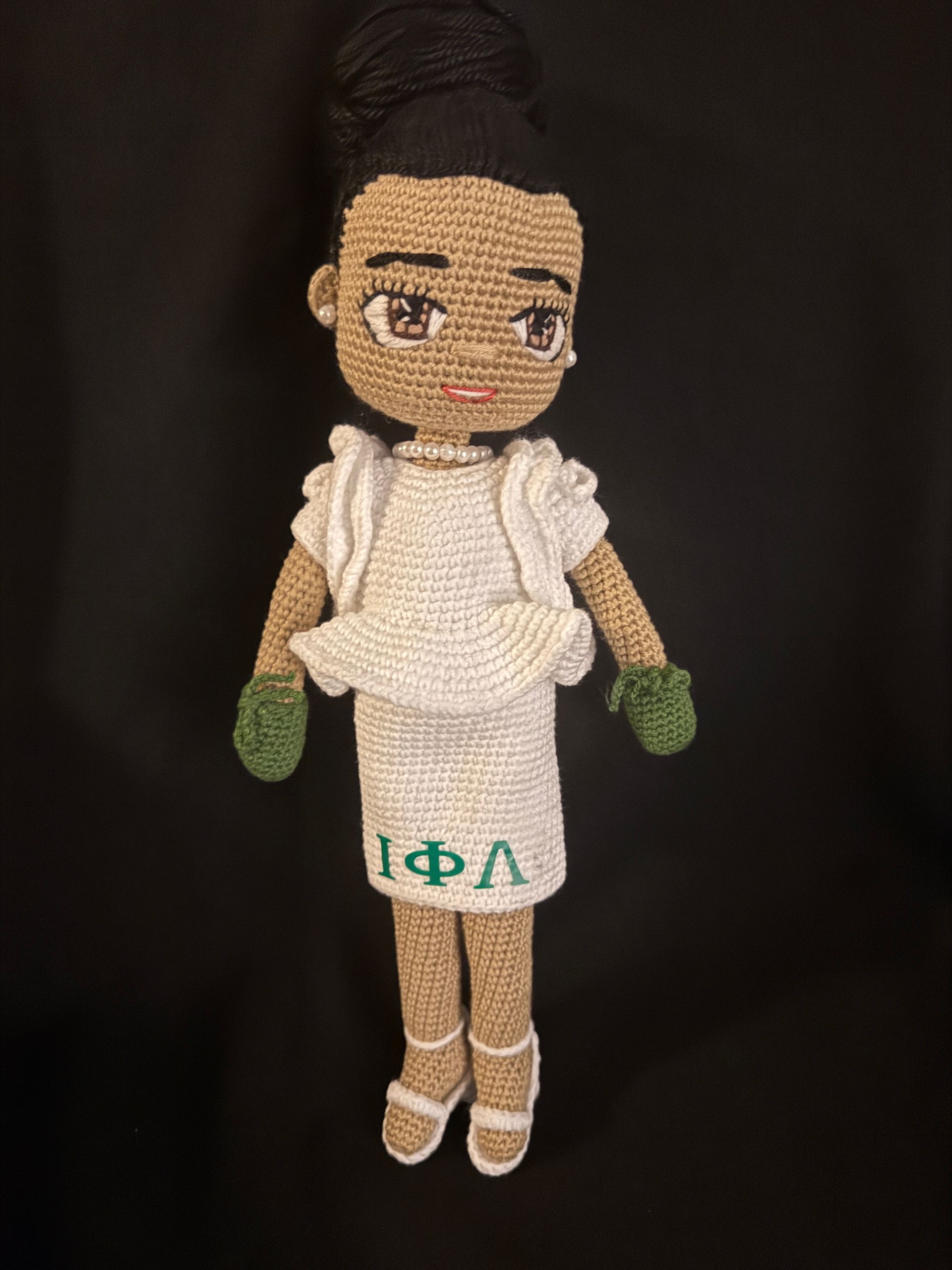 Iota Personalized Crochet Doll