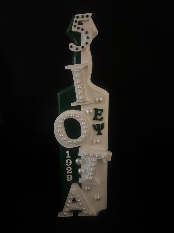 Wooden sorority paddle