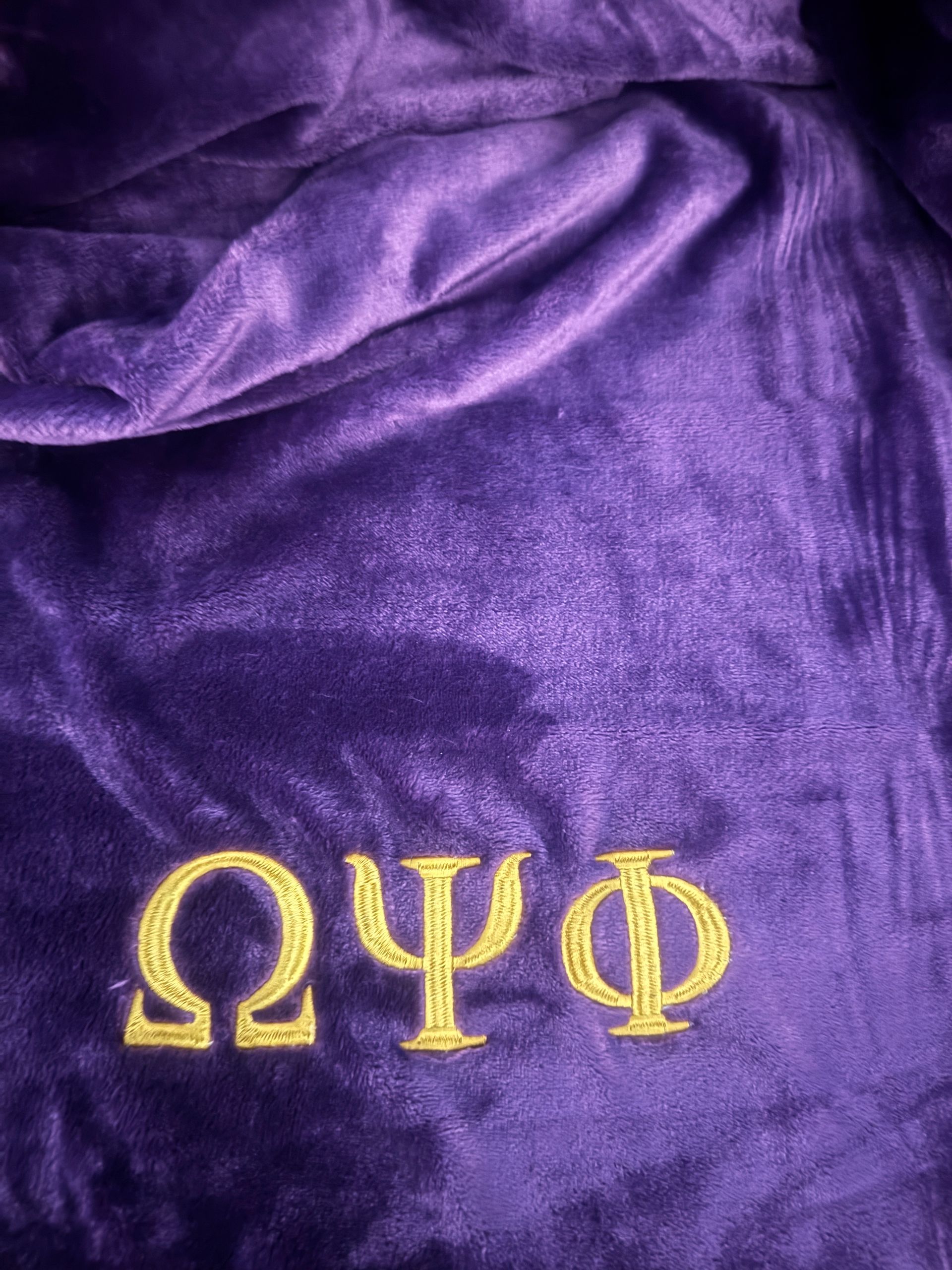 Omega Psi Phi Blanket