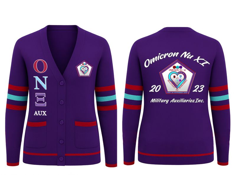 Omicron Nu Xi Cardigans