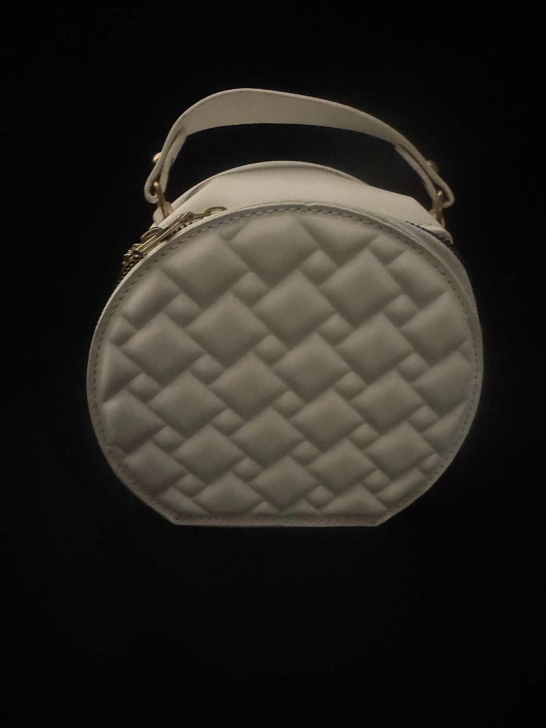 Chic Woven Round Crossbody Bag