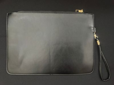Classic PU Leather Wristlet Clutch