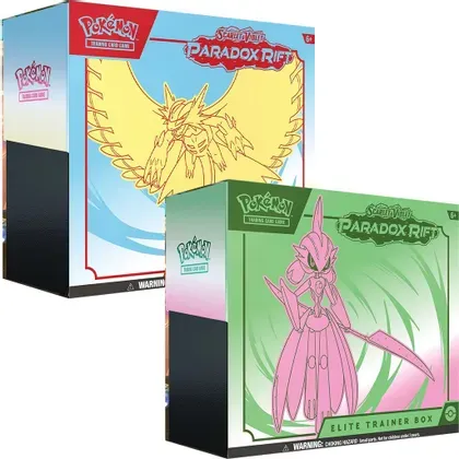 Pokemon Paradox Rift Elite Trainer Box (Iron Valiant or Roaring Moon) YOU CHOOSE!