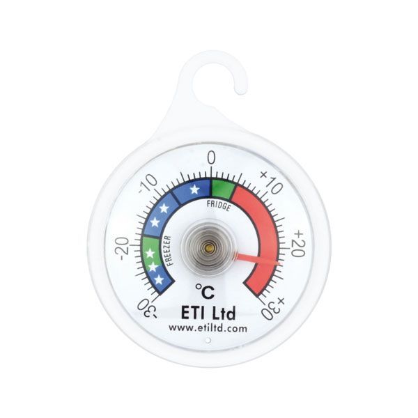 Fridge-Freezer Thermometer - 52mm dial, range -30 to 30°C