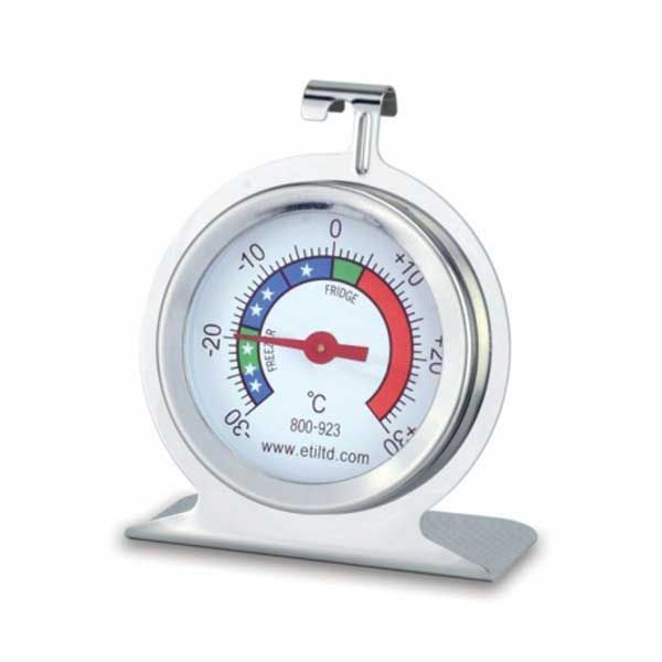 Stainless Steel Fridge Freezer Thermometer- Ø50 mm, range -30 to 30°C