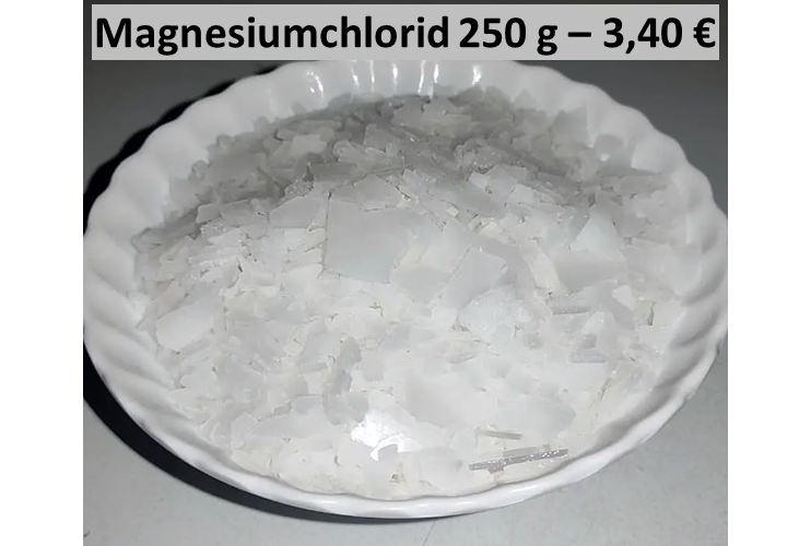 250g Magnesiumchlorid Hexahydrat Flakes, Flockensalz