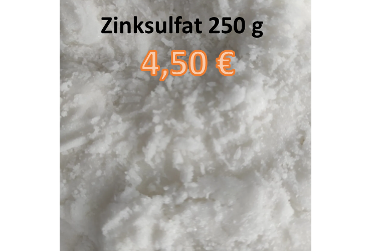 250g Zinksulfat (technisch), Zinc sulfate