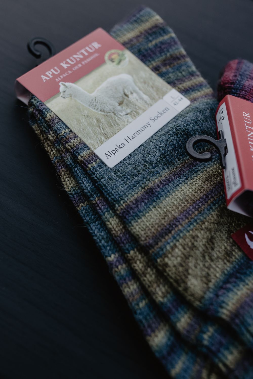 Alpaka Harmony Socken - Farbe: Lavendel - Gr. 39-41