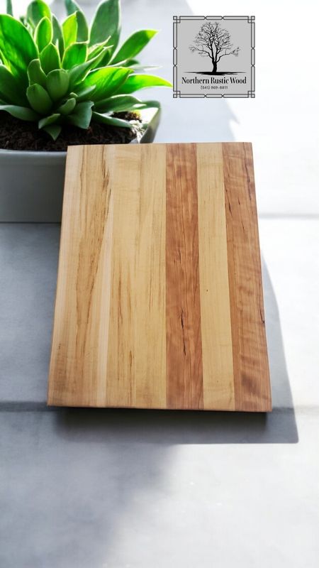 Handmade Maple cutting board by Northern Rustic Wood