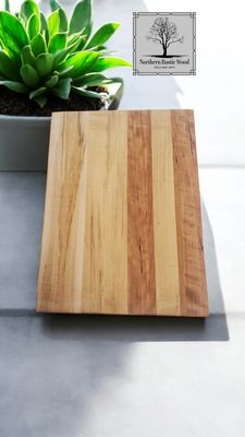 Handmade Maple cutting board by Northern Rustic Wood