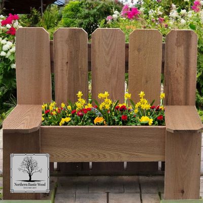 Handcrafted Wooden Planter Boxes by Northern Rustic Wood