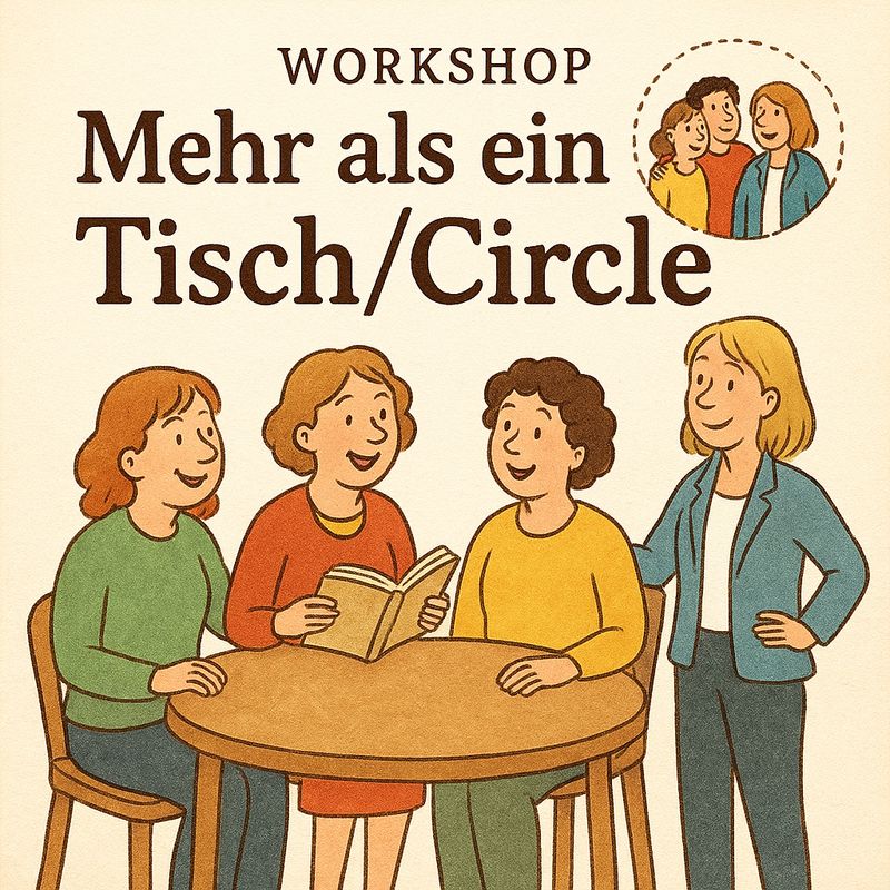 14:15 Uhr - Mehr als ein Tisch/Circle – Gestalte Round Table &amp; Ladies’ Circle aktiv mit!“