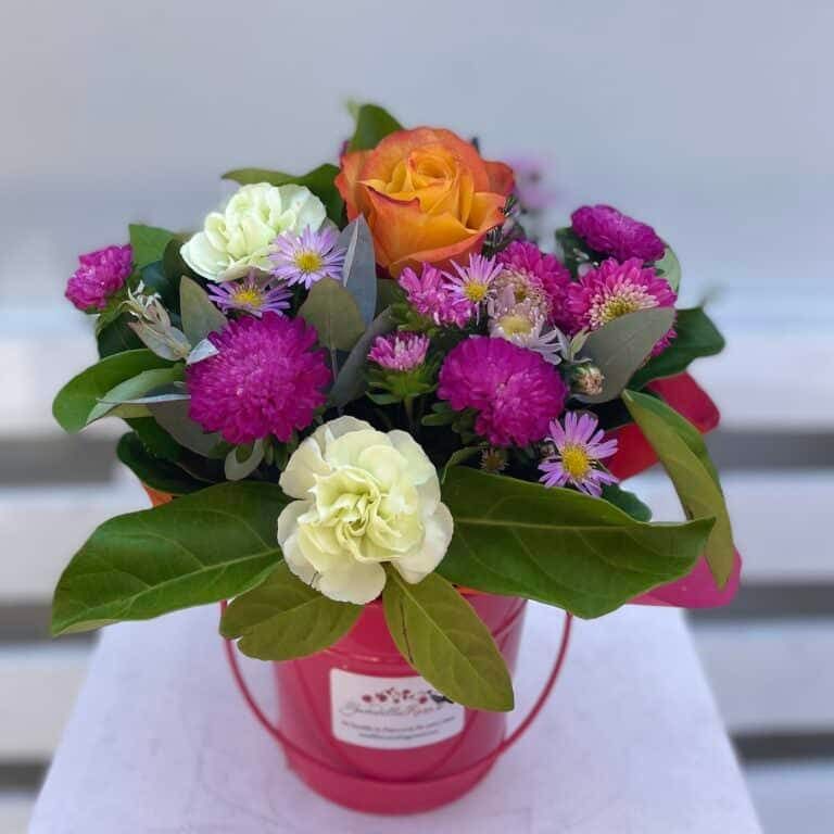 Bucket Of Flowers