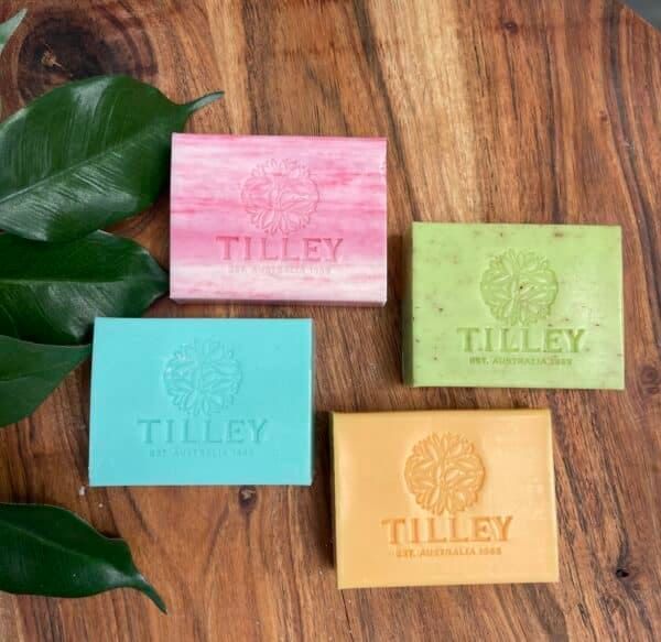 Set of 4 Tilley Soaps