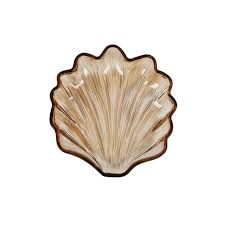 Fan Shell Glass Plate