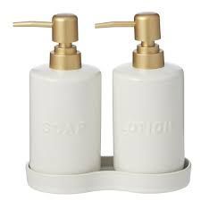 Smythe Canisters, Dispenser & Tray