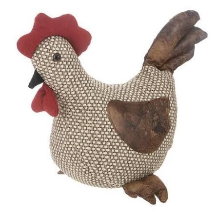 Novelty Doorstop Chicken