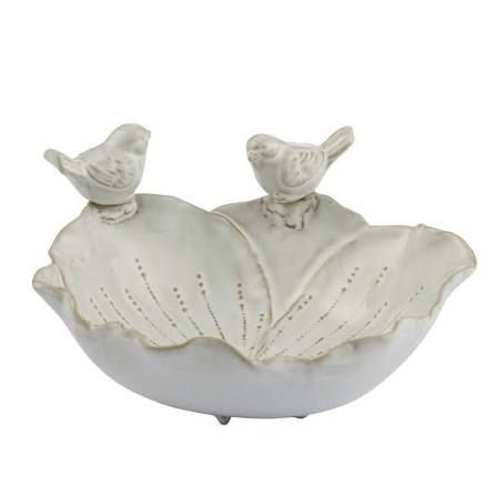 Birds on Ceramic Bowl