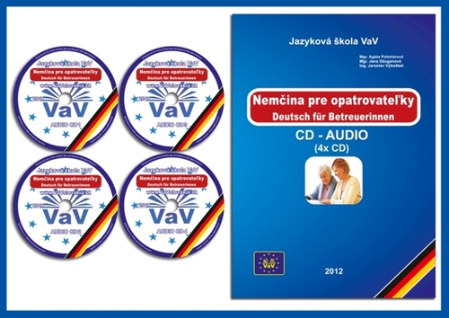 CD AUDIO Nemčina pre opatrovateľky VaV