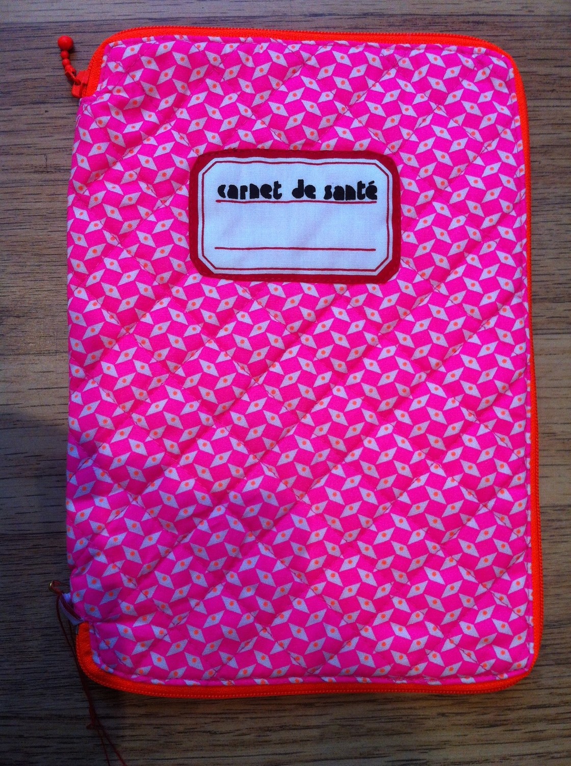 housse de carnet de santé PETIT PAN
