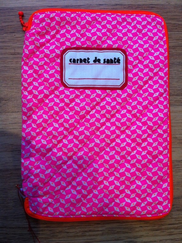 housse de carnet de santé PETIT PAN