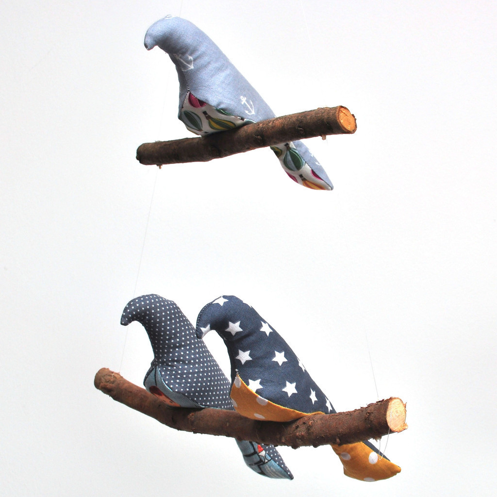 mobile oiseau JOURDEVIOLETTE