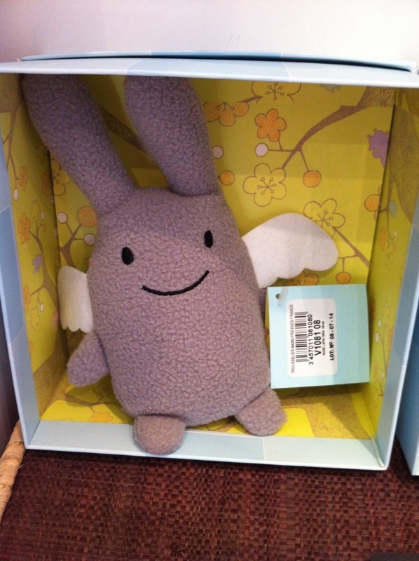 doudou ange lapin TROUSSELIER (couleur au choix)