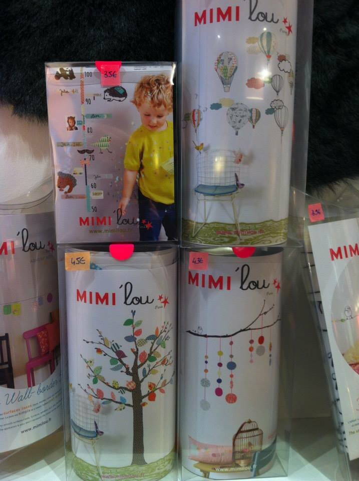 stickers muraux MIMI LOU montgolfières
