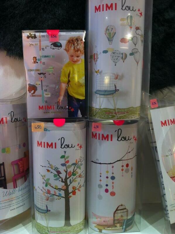 stickers muraux MIMI LOU montgolfières