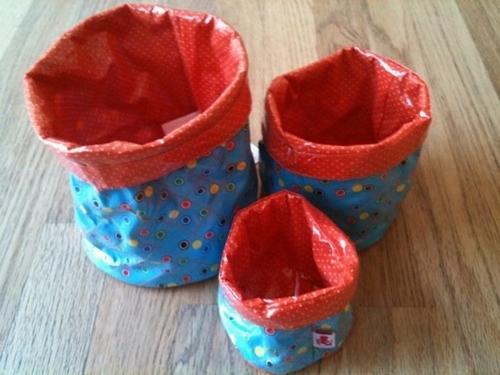 Lot de 3 Corbeilles PETIT PAN