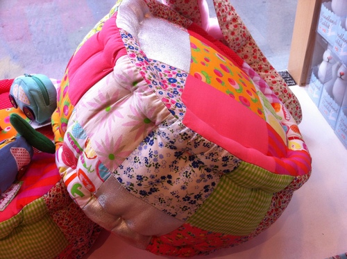 Pouf patchwork RICE