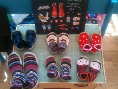 Chausson chaussette COLLEGIEN (du 20 au 33, au dela sur commande)
