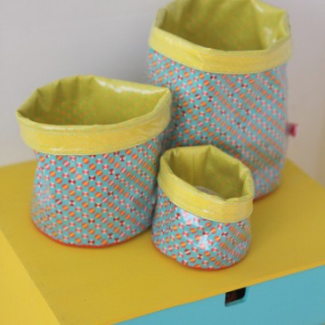 Lot de 3 Corbeilles PETIT PAN