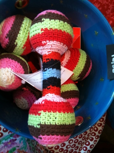 hochet en crochet anne-claire PETIT