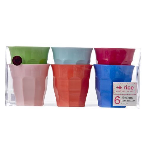lots de verres en mélamineRICE