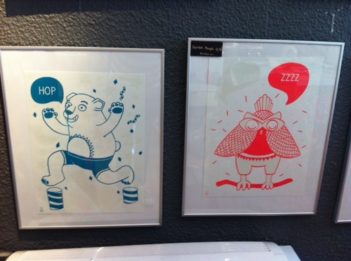 phospho poster OMY : le HIBOU
