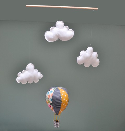 mobile Montgolfière jourdeviolette