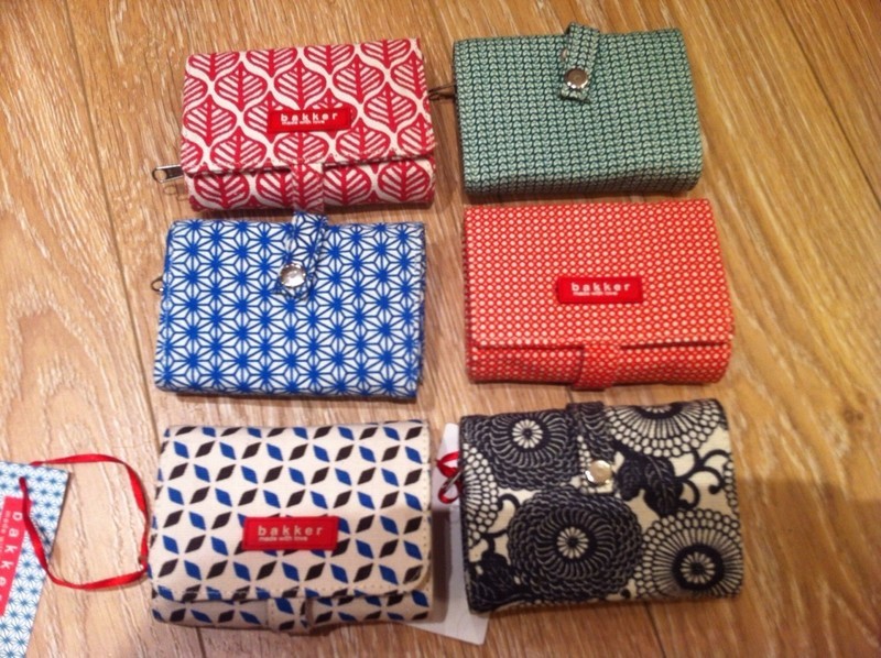 Porte feuille imprimés BAKKER MADE WITH LOVE