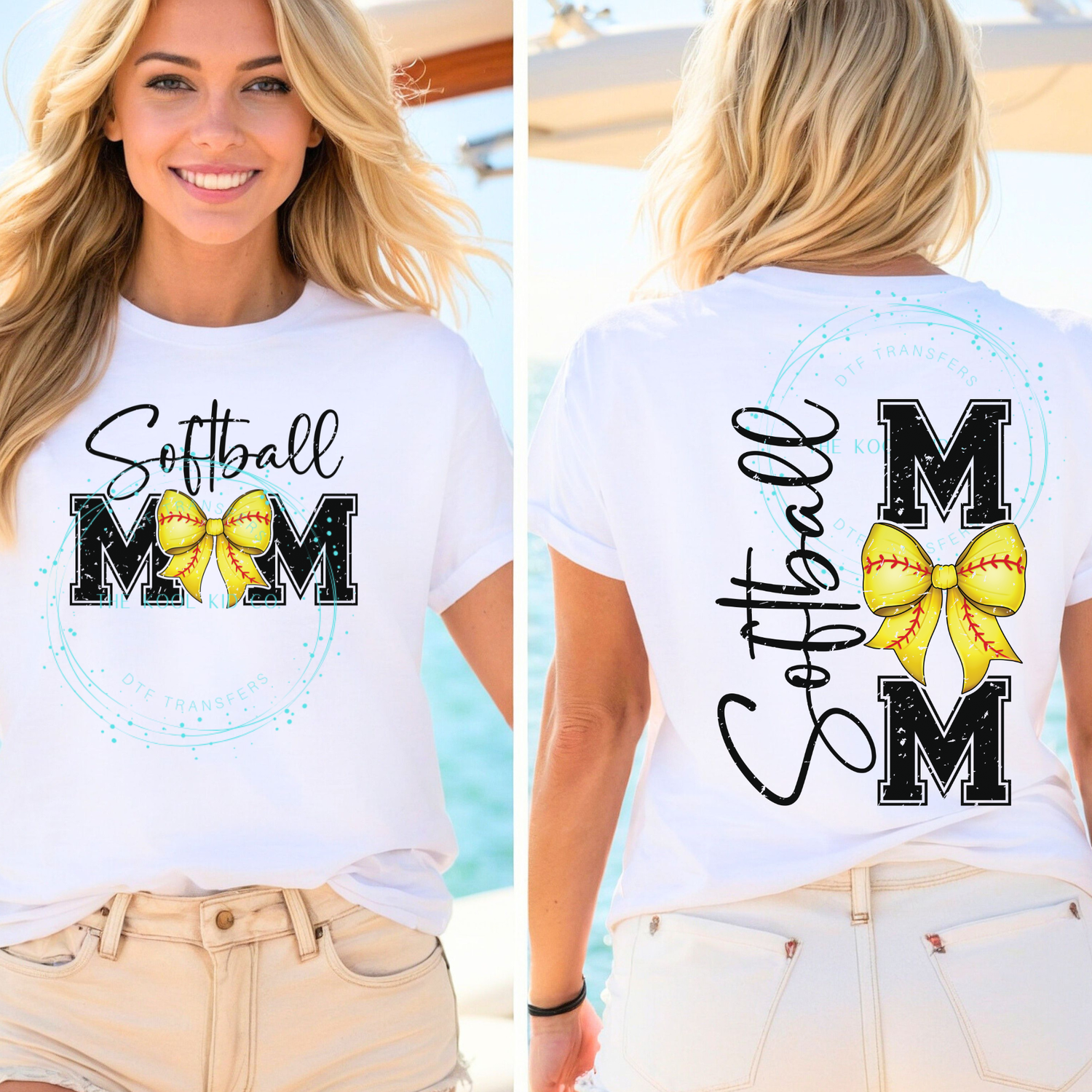 Softball Mom Coquette Set (solid)