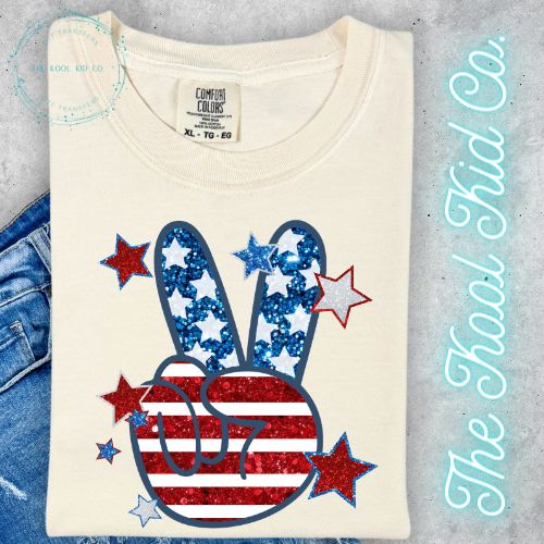 American Peace Sign